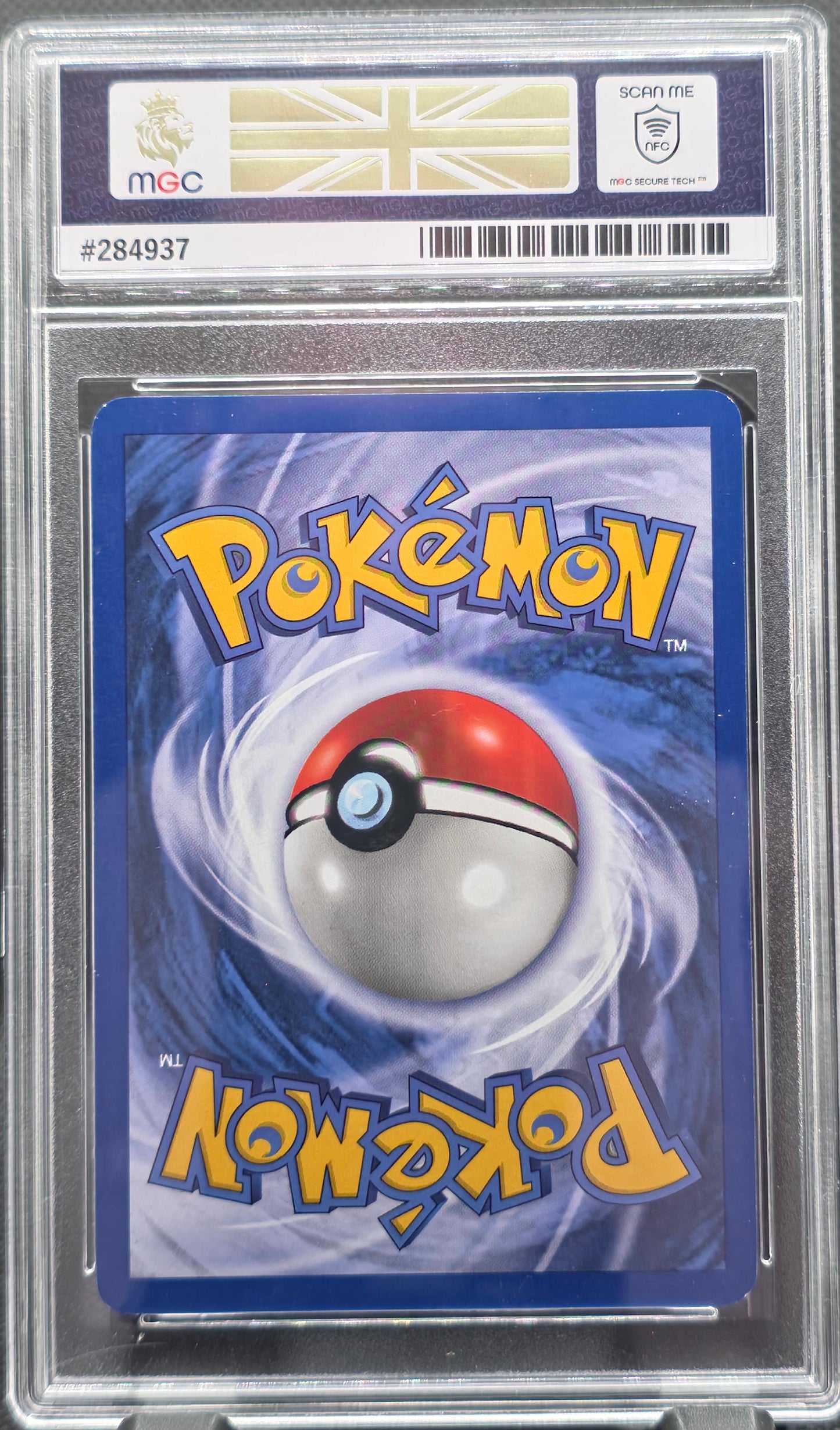 Here Comes Team Rocket Holo 1st Edition - MGC Graded - 8