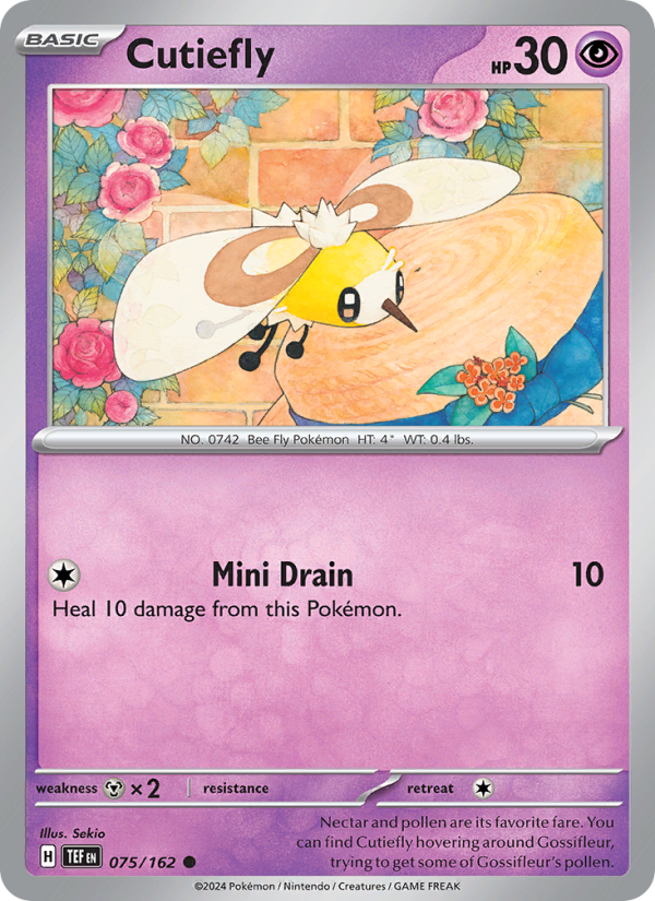 TEF Temporal Forces 075/218 Cutiefly (Common - reverse)