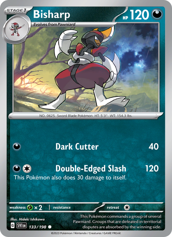 SV Scarlet & Violet 133/258 Bisharp (Common - normal)
