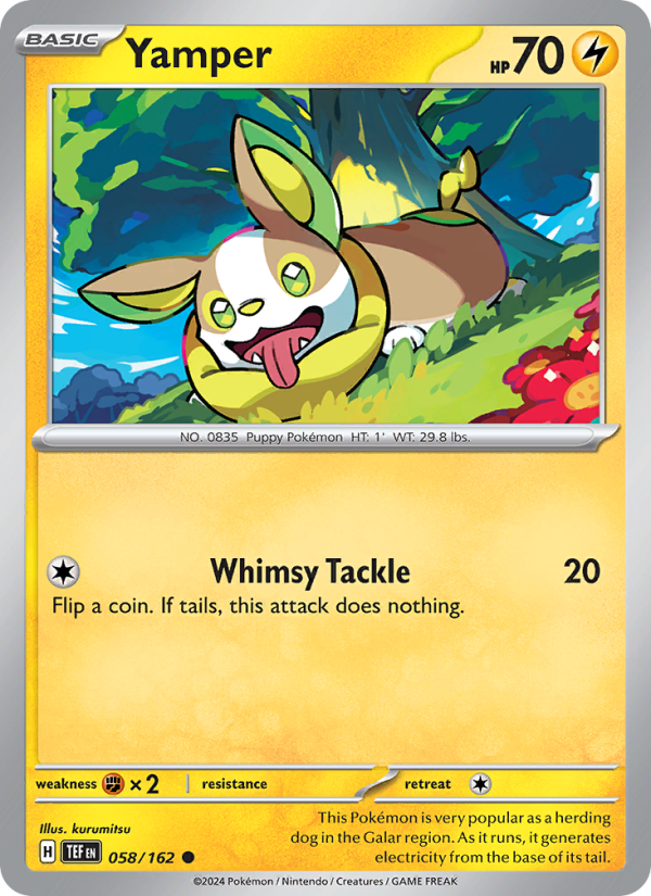 TEF Temporal Forces 058/218 Yamper (Common - normal)