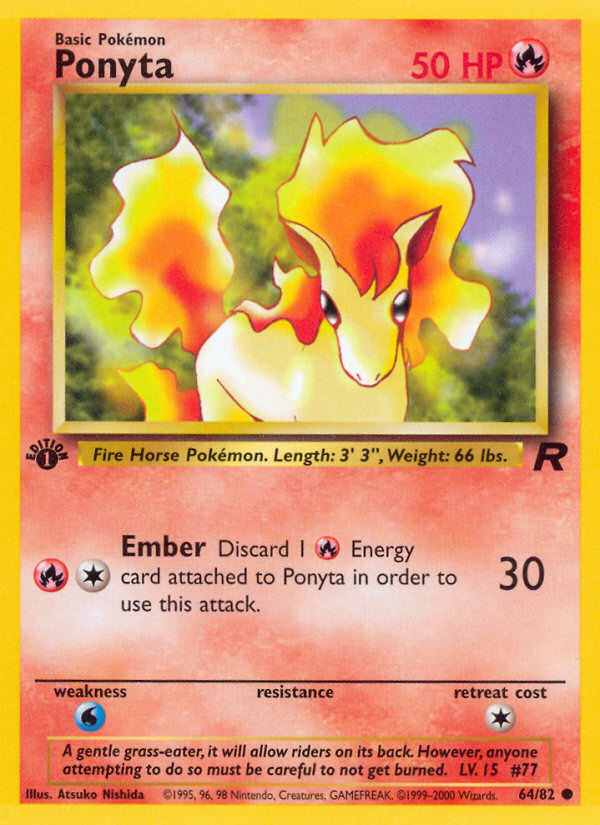 RO Team Rocket 64/83 Ponyta (Common - normal)