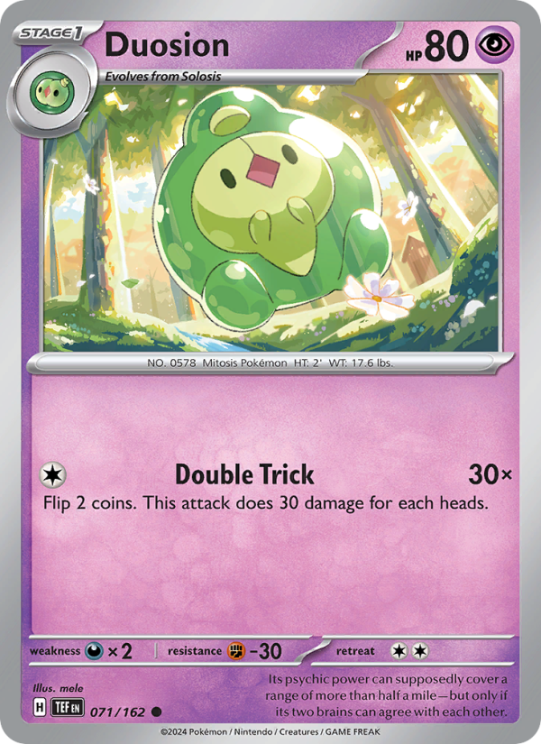 TEF Temporal Forces 071/218 Duosion (Common - reverse)