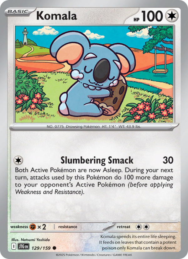 JTG Journey Together 129/190 Komala (Common - normal)