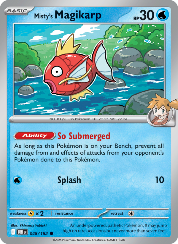 DRI Destined Rivals 048/244 Misty's Magikarp (Common - normal)