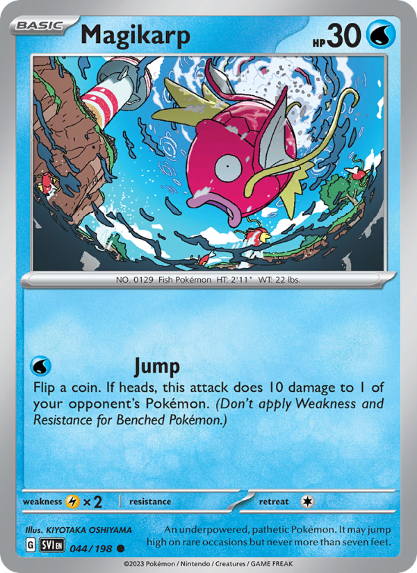 SV Scarlet & Violet 044/258 Magikarp (Common - normal)