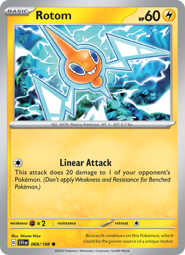 SV Scarlet & Violet 069/258 Rotom (Common - normal)