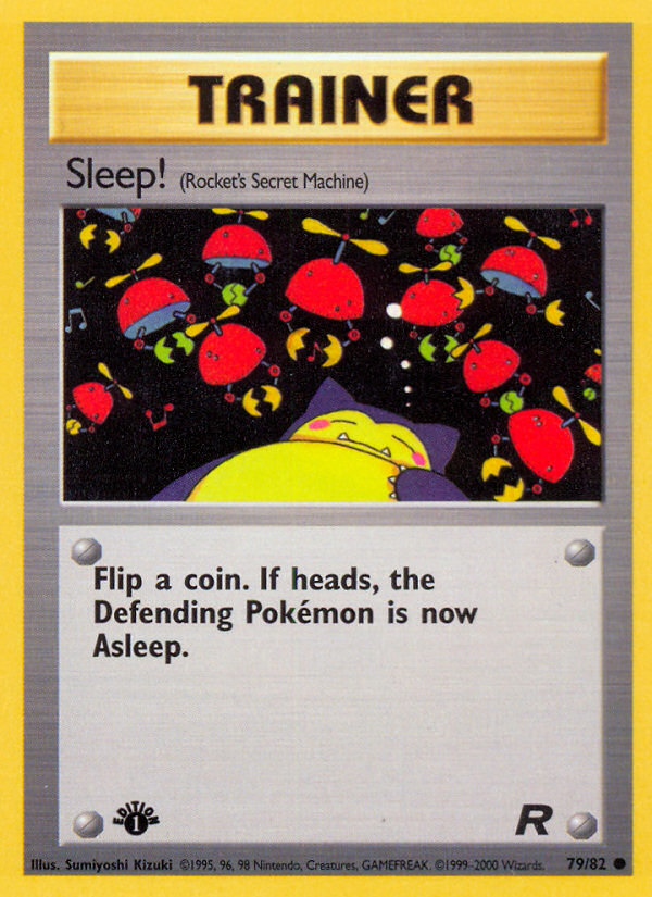 RO Team Rocket 79/83 Sleep! (Common - normal-1st-edition)
