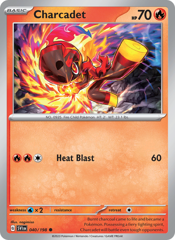 SV Scarlet & Violet 040/258 Charcadet (Common - normal)