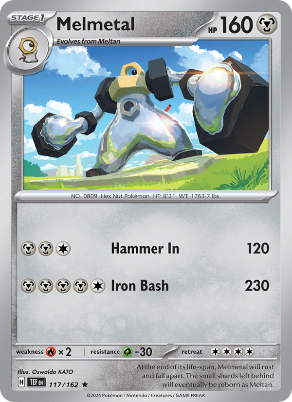 TEF Temporal Forces 117/218 Melmetal (Rare - holo)