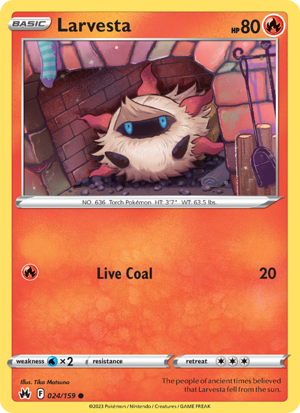 CRZ Crown Zenith 024/230 Larvesta (Common - normal)