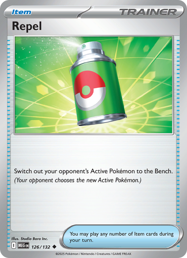 MEG Mega Evolution 126/188 Repel (Uncommon - normal)