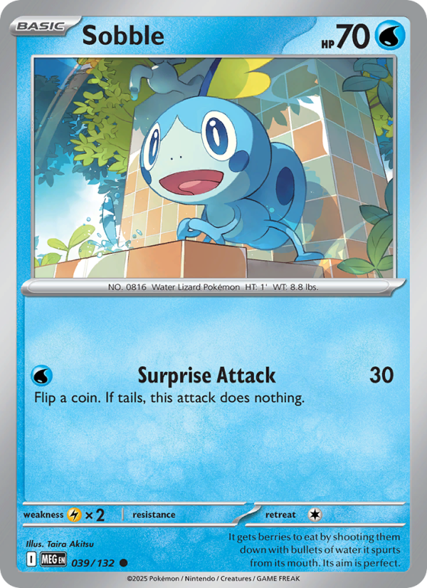 MEG Mega Evolution 039/188 Sobble (Common - holo)