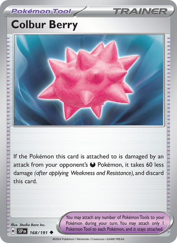 SSP Surging Sparks 168/252 Colbur Berry (Uncommon - normal)