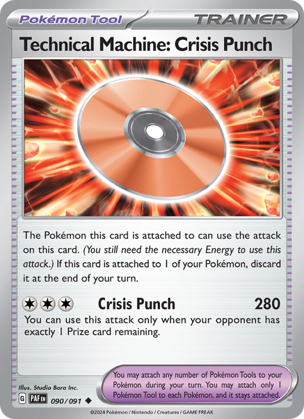 PAF Paldean Fates 090/245 Technical Machine: Crisis Punch (Uncommon - reverse)