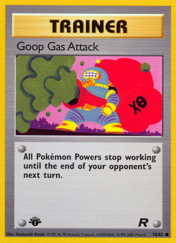 RO Team Rocket 78/83 Goop Gas Attack (Common - normal-1st-edition)