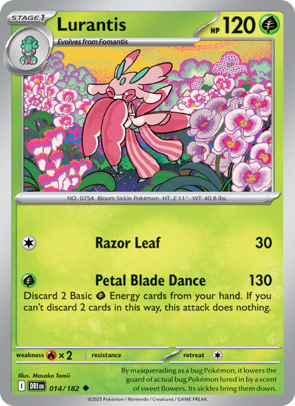 DRI Destined Rivals 014/244 Lurantis (Uncommon - normal)