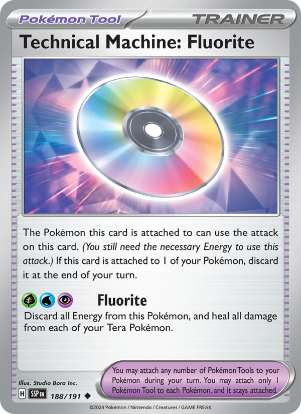 SSP Surging Sparks 188/252 Technical Machine: Fluorite (Uncommon - normal)
