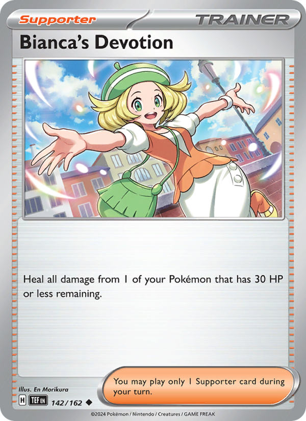 TEF Temporal Forces 142/218 Bianca's Devotion (Uncommon - reverse)