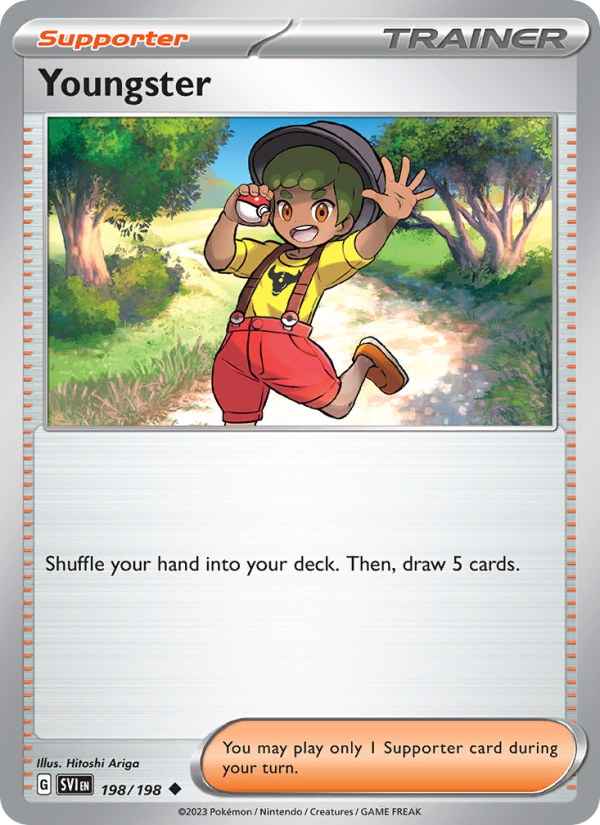 SV Scarlet & Violet 198/258 Youngster (Uncommon - normal)
