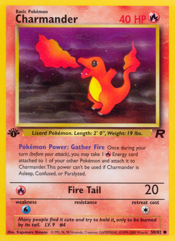 RO Team Rocket 50/83 Charmander (Common - normal)