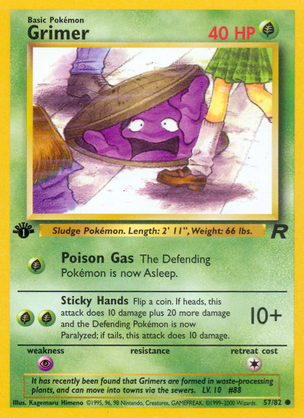 RO Team Rocket 57/83 Grimer (Common - normal)