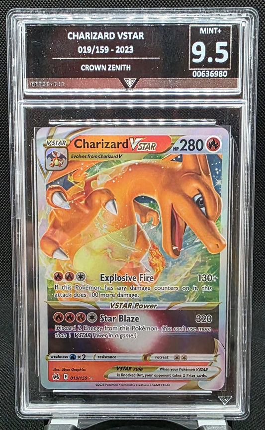 Charizard VStar - GG Graded - 9.5