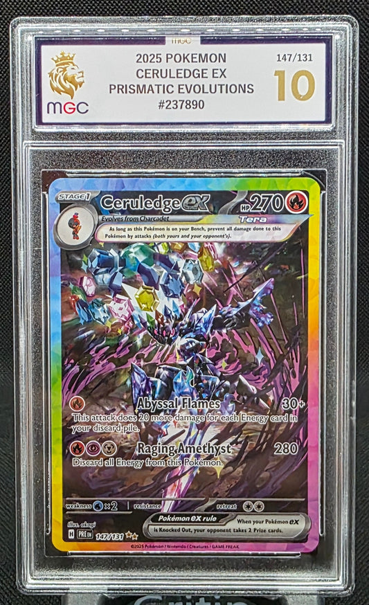 Ceruledge EX - MGC Graded - 10
