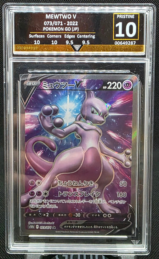 Mewtwo V - GG Graded - Pristine 10