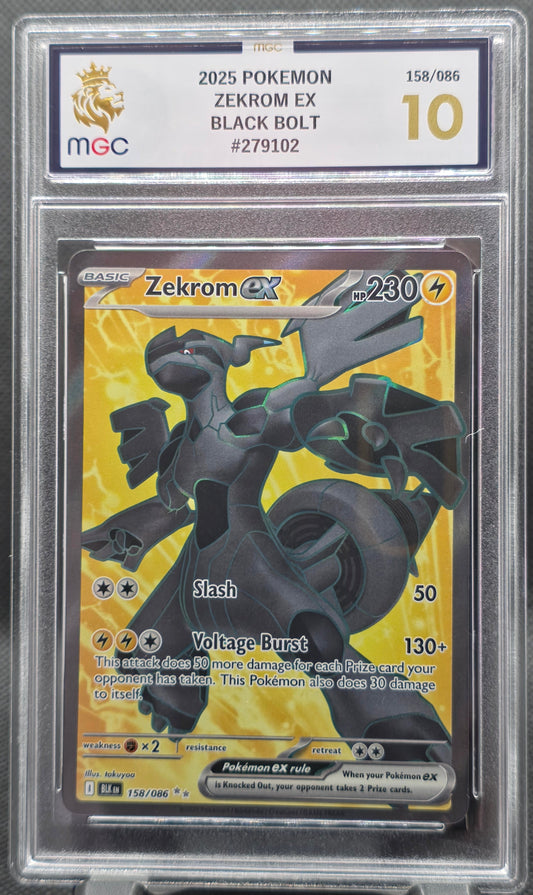 Zekrom EX - MGC Graded - 10