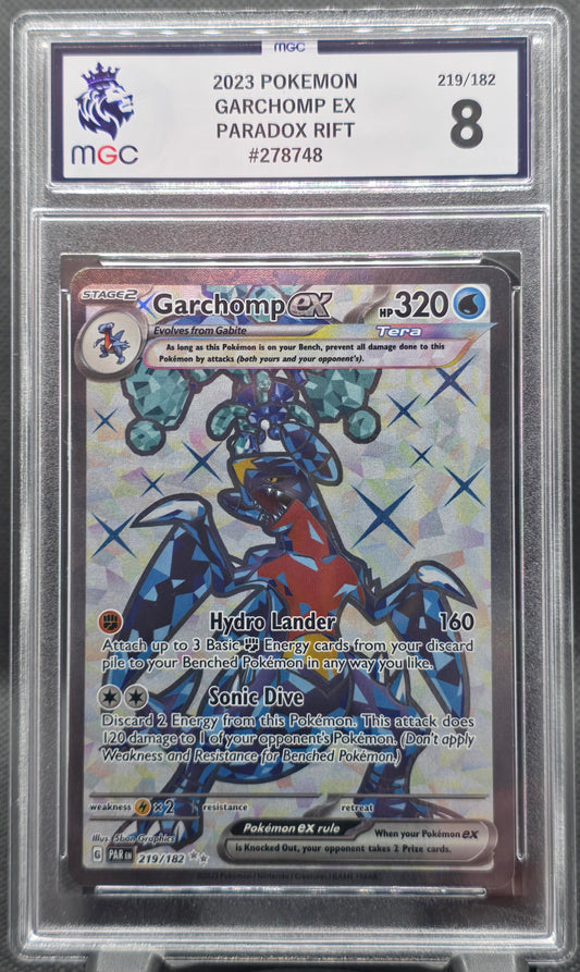 Garchomp EX - MGC Graded - 8