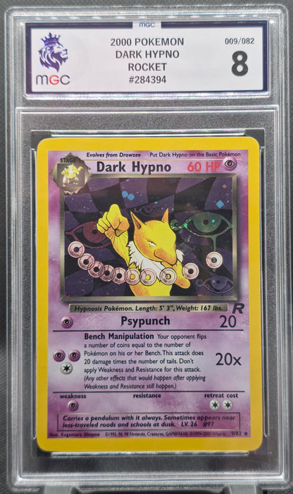 Dark Hypno Holo - MGC Graded - 8