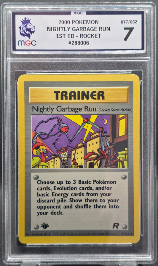 Nightly Garbage Run 1st Edition - MGC Graded - 7