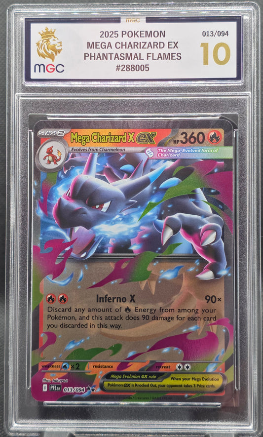 Mega Charizard EX - MGC Graded - 10