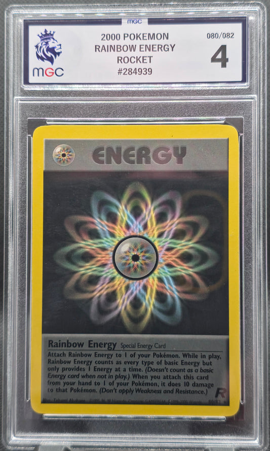 Rainbow Energy - MGC Graded 4 - 80/82 - Rocket 2000