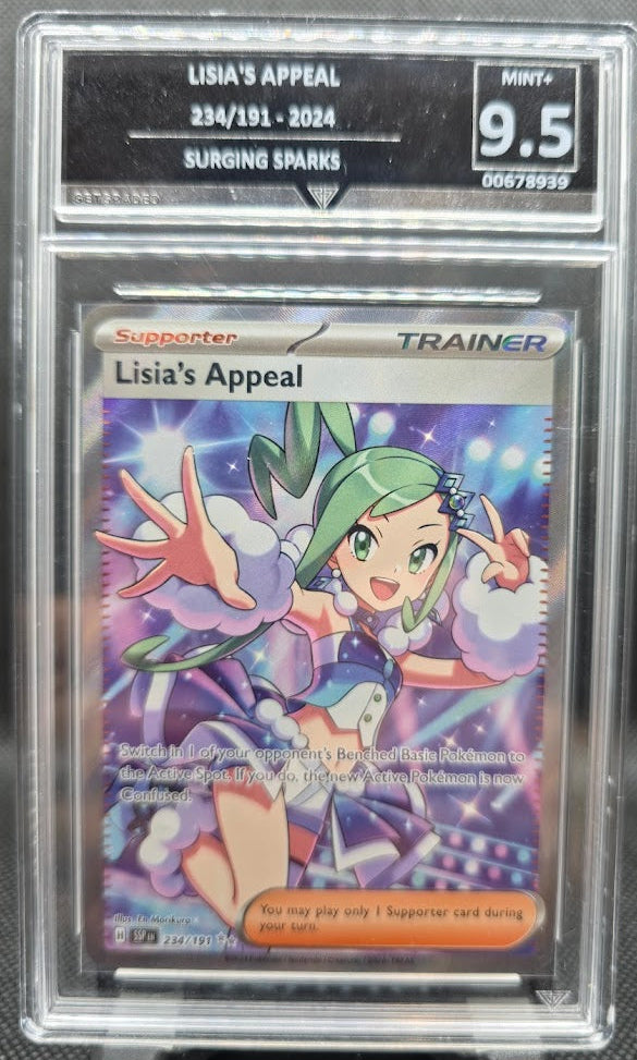 Lisa's Appeal - GG Graded 9.5 - 234/191 - Surging Sparks - Pokemon
