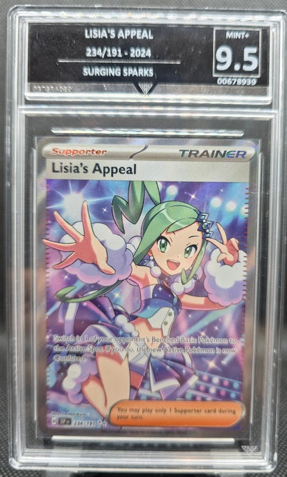 Lisa's Appeal - GG Graded 9.5 - 234/191 - Surging Sparks - Pokemon
