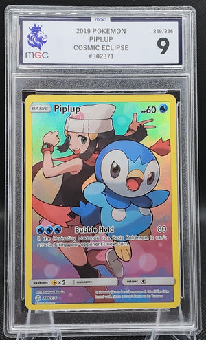 PipLup - MGC Graded 9 - 239/236 - 2019 Cosmic Eclipse - Pokemon