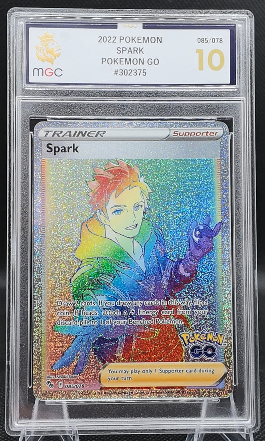 Spark - MGC Graded 10 - 085/078 - 2022 Pokemon Go
