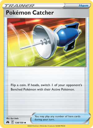 CRZ Crown Zenith 138/230 Pokémon Catcher (Uncommon - normal)