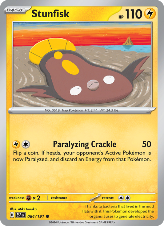 SSP Surging Sparks 064/252 Stunfisk (Common - normal)