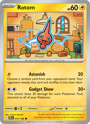DRI Destined Rivals 077/244 Rotom (Common - reverse)