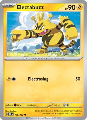 DRI Destined Rivals 068/244 Electabuzz (Common - normal)