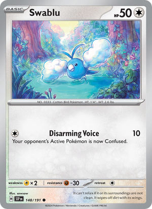 SSP Surging Sparks 148/252 Swablu (Common - normal)