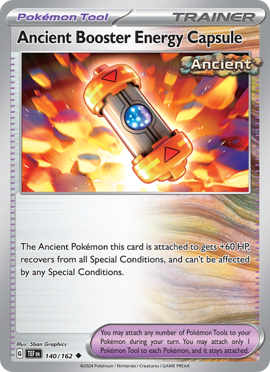 TEF Temporal Forces 140/218 Ancient Booster Energy Capsule (Uncommon - normal)