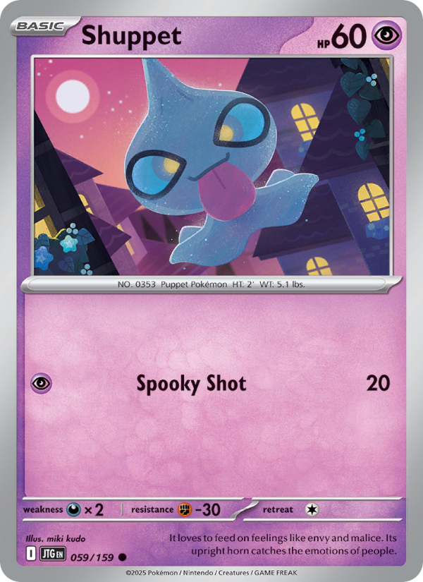 JTG Journey Together 059/190 Shuppet (Common - normal)