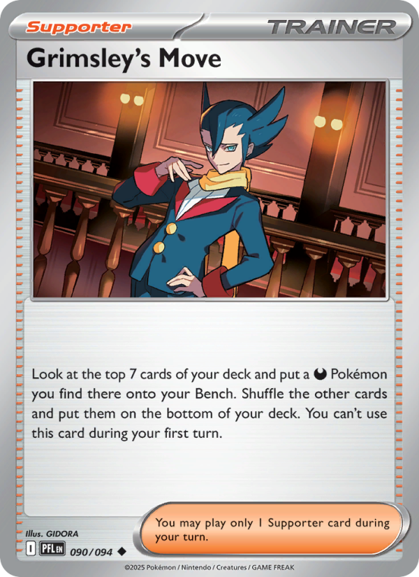 PFL Phantasmal Flames 090/130 Grimsley's Move (Uncommon - holo)