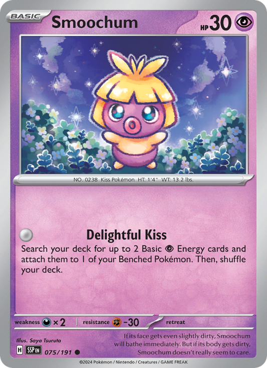 SSP Surging Sparks 075/252 Smoochum (Common - normal)