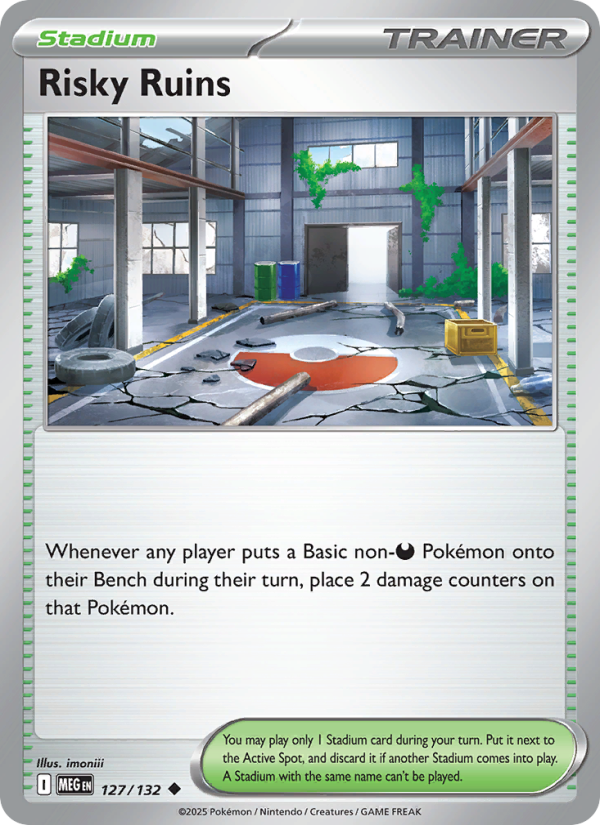 MEG Mega Evolution 127/188 Risky Ruins (Uncommon - reverse)