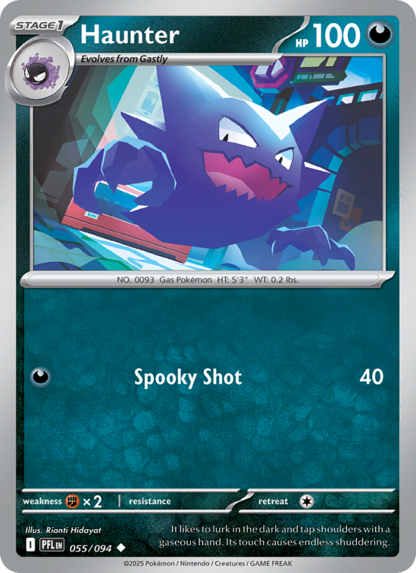 PFL Phantasmal Flames 055/130 Haunter (Uncommon - holo)