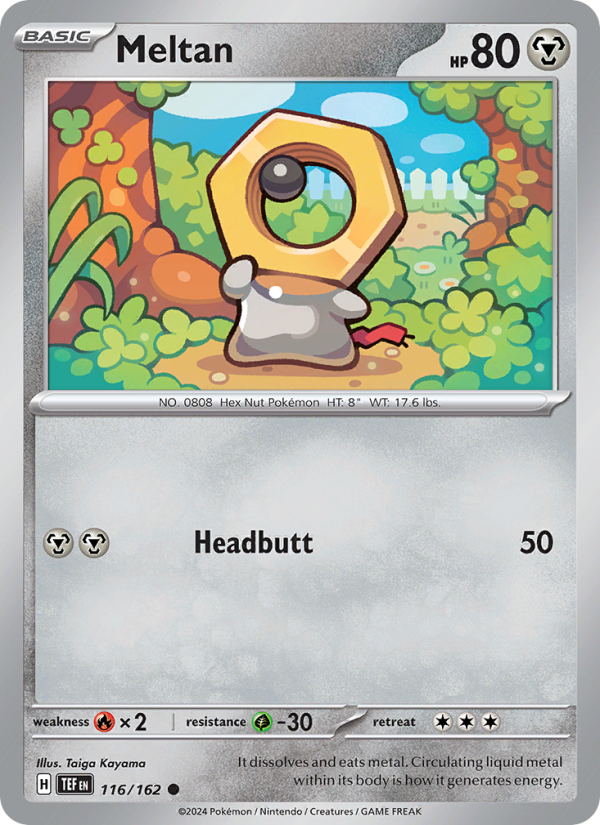 TEF Temporal Forces 116/218 Meltan (Common - normal)